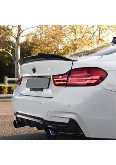 BMW F32 2013-2018 Uyumlu İthal Piano Black Psm Bagaj Üstü Spoiler