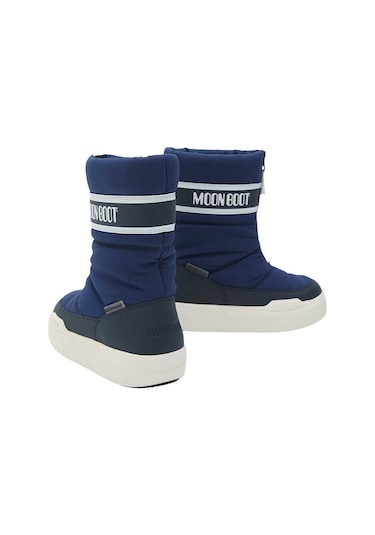 F017 Blue Navy Bot Erkek 80d3440080 Moon Boot Jr Park Zip High Wp Lacivert