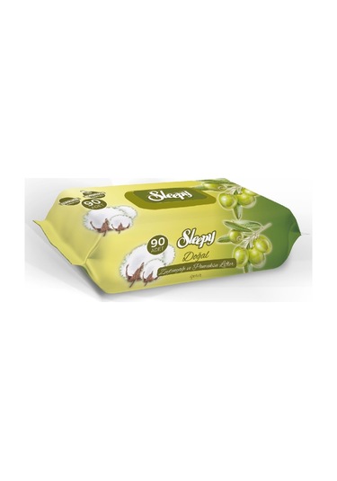 Sleepy Zeytinyağlı Islak Havlu 90 Yaprak 20'li