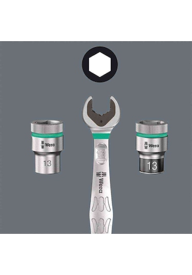 Wera 8100 Sa Zyklop 42 Parça Cırcır Lokma Seti 1/4'' 05003755001