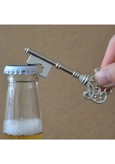 Primepickings 1 Adet Vintage Taç Desenli Anahtarlık Pencere Açacağı Bakır Ev Barı Aksesuarı Bakır