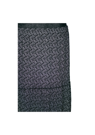 Hesna Kadın Nursel Lastikli 3 Kat Astarsız Siyah Penye Etek D35 Siyah