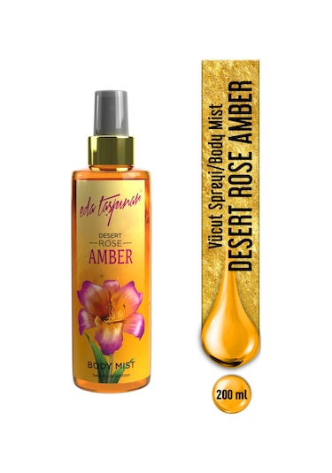 Eda Taşpınar Rose Amber Body Mist Vücut Spreyi 200 ML