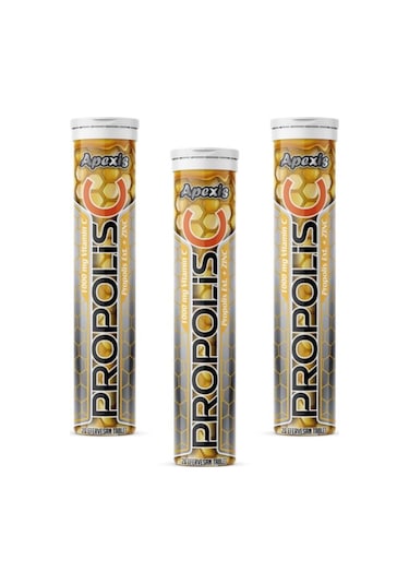 Propolis Vit C 1000 Mg Zinc 20 Efervesan Tablet 3 Adet