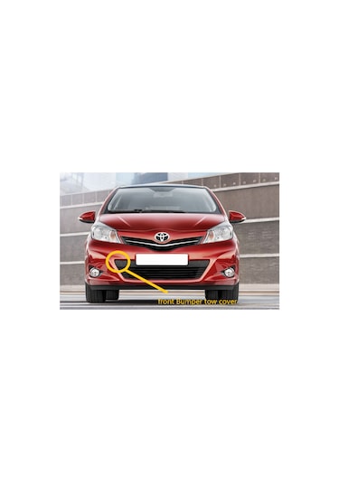 Toyota Yaris 2011-2014 Ön Tampon Çekme Kapağı 2 Parça