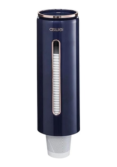 Sunup Sn-27106 Kendinden Yapışkanlı Plastik - Karton Bardak Dispenseri Siyah