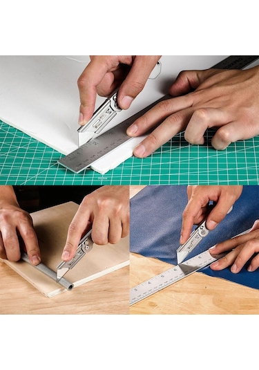 Workpro Wp211016 Paslanmaz Çelik Gövde Katlanır Rötuş Maket Bıçağı