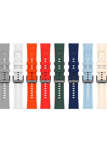 Huawei Watch Gt 4 46mm Silikon Saat Kayışı Spor Bileklik Saat Kayışı İçin 22mm Kayış