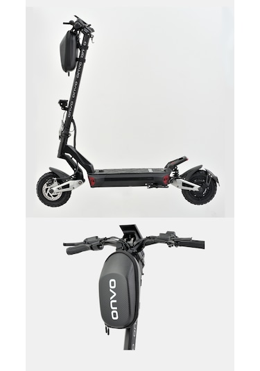 Onvo Rx-4 Elektrikli Scooter Gri - Siyah