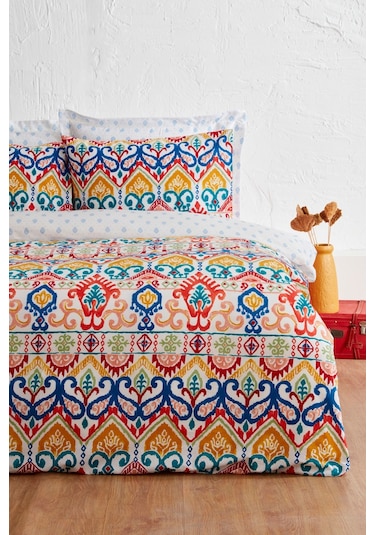 Karaca Home Sarah Anderson Lionel Çift Kişilik Nevresim Takımı Çok Renkli