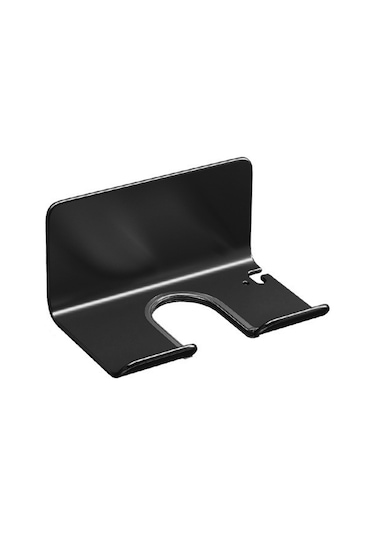 Cbtx Evrensel Saç Kurutma Makinesi Kendinden Yapışkanlı Duvara Monte Organizatör Standı - Siyah