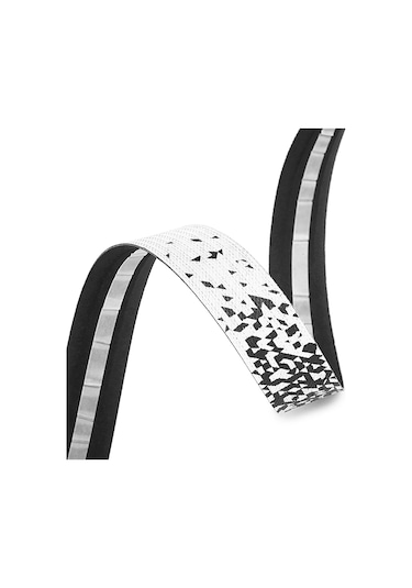 Monyee Sağlam Pu+eva Bilezik, Anti-kayma Nefesli, Şok Emici, Ergonomik Bisiklet El Tutucu Beyaz Çok Renkli