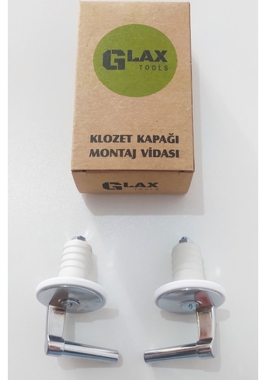 Klozet Kapağı Vidası / Klozet Kapak Vidası - Metal Üstten Sıkmalı