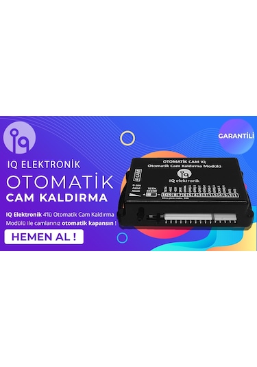 İq Otomatik Cam Kaldırma 4 Cam Termikli Iq