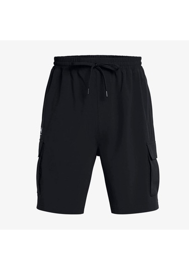 Under Armour Vibe Woven Cargo Erkek Siyah Şort 1386560 Siyah