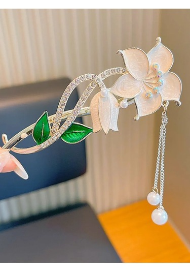 Catalea Family Çiçekli Saç Klipi 429441922 Altın