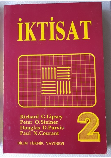 Iktisat 2 Richard G.Lipsey 1990 Yılı Basım Türkçe Çeviri