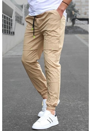 Madmext Erkek Basic Camel Eşofman Altı 5412 Camel