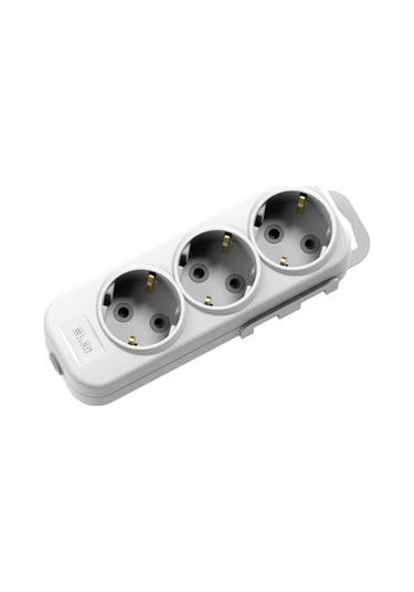 Elbi 527-010200-301 Myra 3'lü Çocuk Korumalı Tgp Klemensli Grup Priz