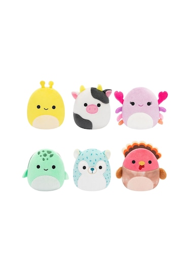 Squishmallows Micromallows 6'lı Figür Paketi Mm0011 Çok Renkli