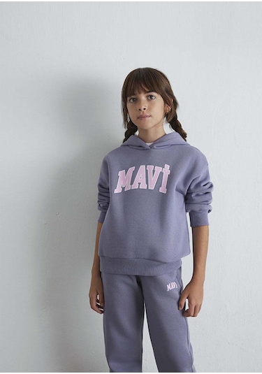 Mavi Mavi Kız Çocuk Sweatshirt M7610035-88095 Mavi