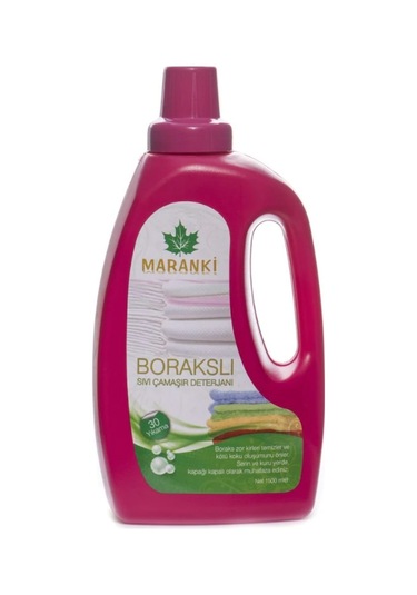 Maranki Borakslı Sıvı Çamaşır Deterjanı 30 Yıkama 1500 ML
