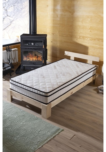 Mubo Ekstra Bamboo Ortopedik Yaylı Yatak 20cm 140x200