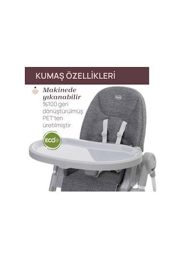 Chicco Polly Armonıa Mama Sandalyesi Carrara 00087140430000