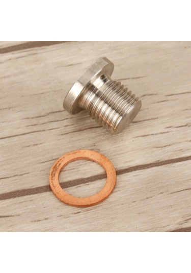 Ximistore9 M12x1.25mm Metal Oksijen Sensörü Emme Tıkanıklığı, Araç Ve Motosiklet Ekzos Portu İçin Dayanıklı Kapatma Tırnağı