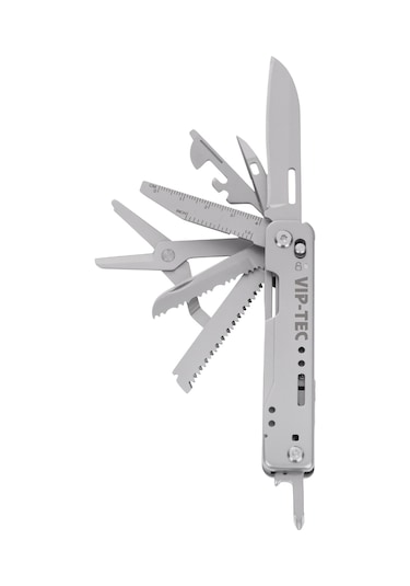 Vip-tec Vt875194 13 Parça Multifonksiyonel Çakı/multitool Gri
