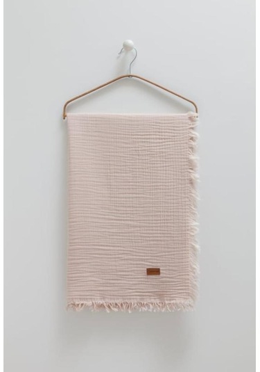 Caramell Müslin Battaniye Muslin Blanket 120x120 Kahve