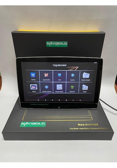 Navigold 11.6 Ekran Android Koltuk Arkası Başlık Monitör