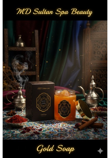 Md Sultan Gold Soap 300 Ml