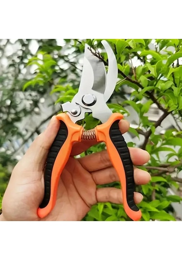 Pruner Bahçe Makası Profesyonel Keskin Bypass Budama Makası Ağaç