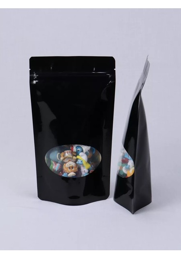 Softhomecraft Pocket Doy-pack 135x225 Mm, Metalize Siyah 100 Adet 172432642