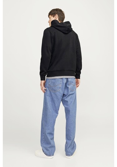 Jack & Jones 12233599 Erkek  Siyah Sweatshirt