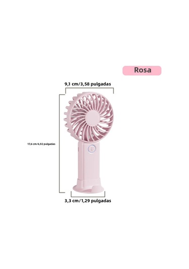 Masaüstü Telefon Tutucu İle Mini Usb Taşınabilir Fan F4 Pembe,