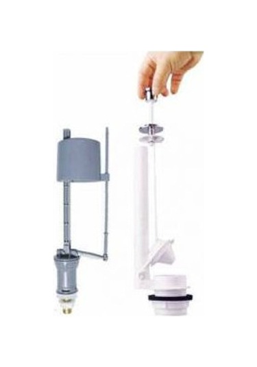 Silverstar Çekmeli Sistem Rezervuar İç Takım Beyaz - Gri