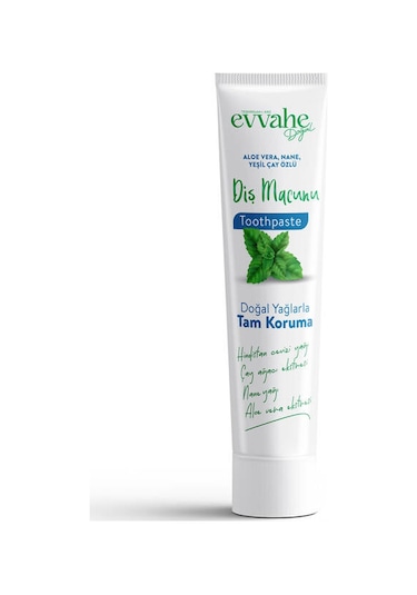 Aloe Vera, Nane, Yeşil Çay Özlü Diş Macunu 90gr