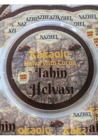 Nazhel Kakaolu Tahin Helvası 450 G