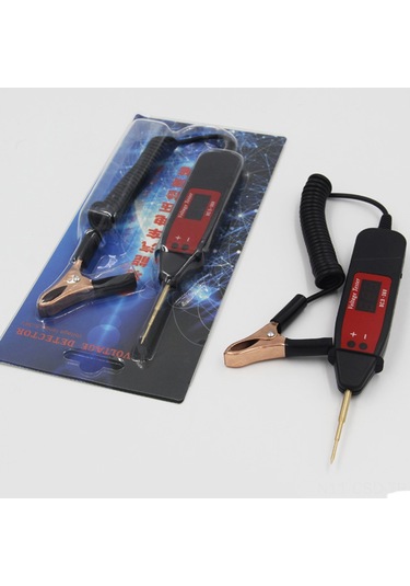 Samdoo 5-36v Araç Voltaj Test Cihazı - Lcd Ekranlı, Çok Amaçlı, Taşınabilir