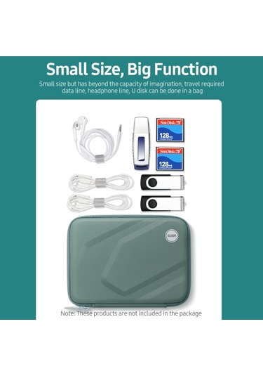 Bubm Buzlu Sert Disk Çantası Geniş Kapasiteli Kumaş Seçimi Su Geçirmez Kolay Taşınabilir Sert Kabuk Aşınmaya Dayanıklı Açık Mor Diğer