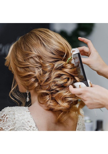 3 Adet, Siyah Saç Tarağı Anti-statik Kuyruk Tarağı, Salon Saç T