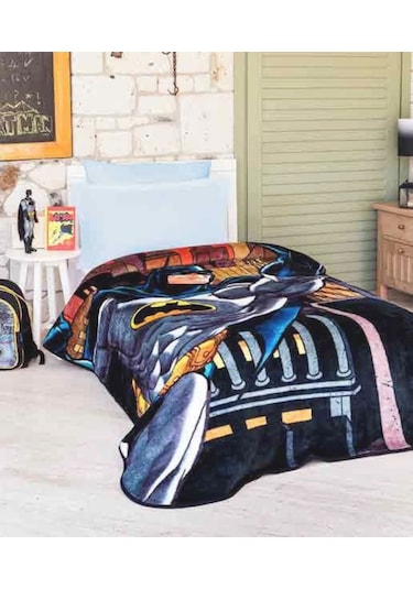 Özdilek Batman Yellow Disney Lisanslı Tek Kişilik Battaniye