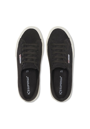 Superga 2750 Suede Ayakkabı Siyah Çok Renkli