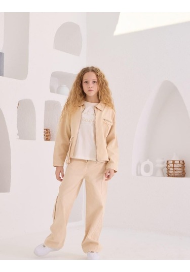 Cıchlıd Kız Çocuk 3 Lü Takım 25ycıchlıd-4000-008 Bej