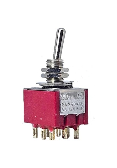 Ic-148a Toggle Switch On-off 9p Ø6mm Mts-302