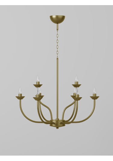 Valentıa Eskitme 8 Kollu Klasik Avize E14 Duylu