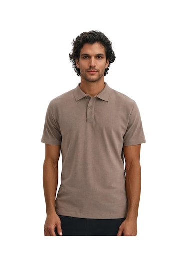 Ar-ma Erkek Battal Büyük Beden Polo Yaka Tişört Regular Fit %100 Pamuk Pike Basic Y29374870302 Vizon-v1 Ar-ma Erkek Battal Büyük Beden Polo Yaka Tişört Regular Fit %100 Pamuk Pike Basic Y29374870302 Vizon-v1