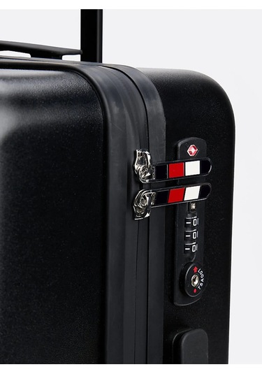 Tommy Hilfiger Unisex Kabin Boy Valiz Au0au01973bds Siyah